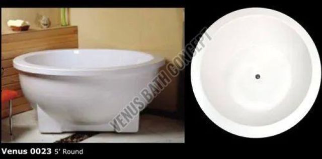 60 Inch Round Acrylic Bathtub
