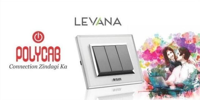 Polycab Modular Switches 10A Polycab Levana Modular Switches, 3M, 1 Way ₹ 30/Piece