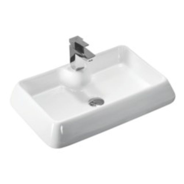 Varmora Pronto 620x415x105 Off White  Table Top Wash Basins