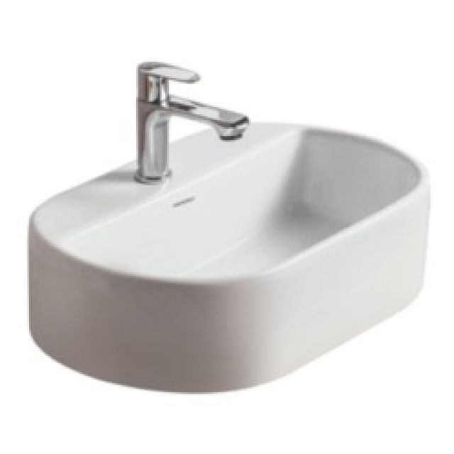 Varmora Cervi 460x305x130 Off White  Table Top Wash Basins