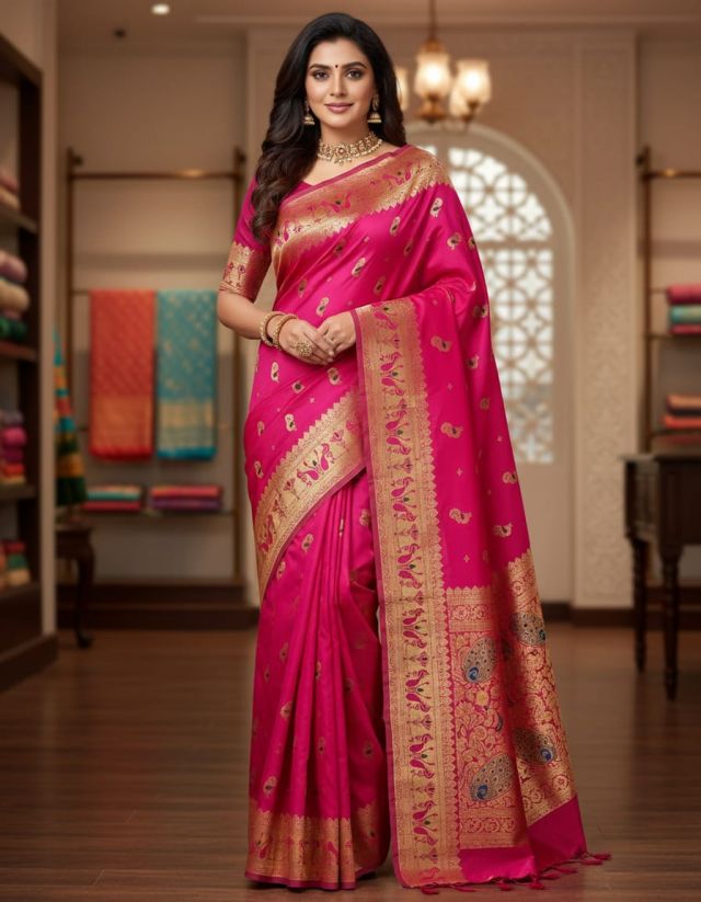 Banarasi silk saree