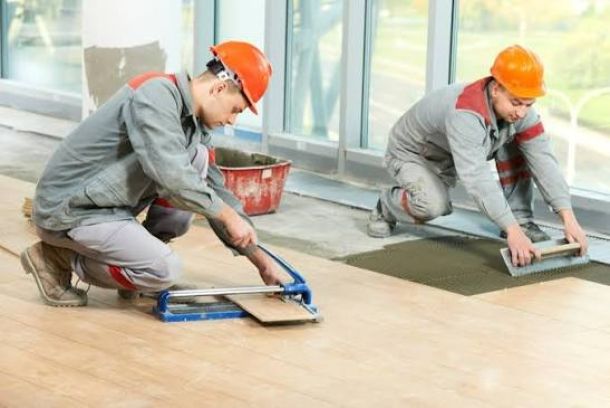 Flooring work Rs.2200/Brass