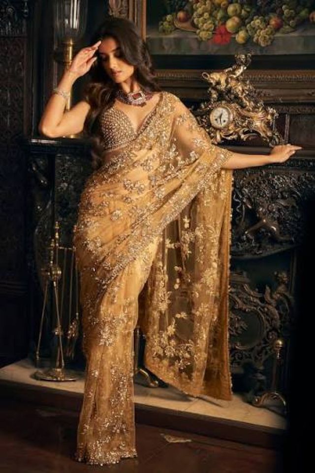 Net sarees